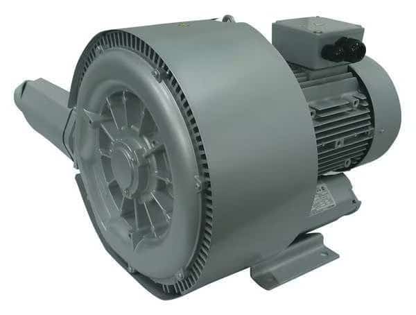 Regenerative Blower, 2 in., 6.16 HP, 3 Ph, Fuji Electric, Mfr#: 2VFB50-6.16-7W