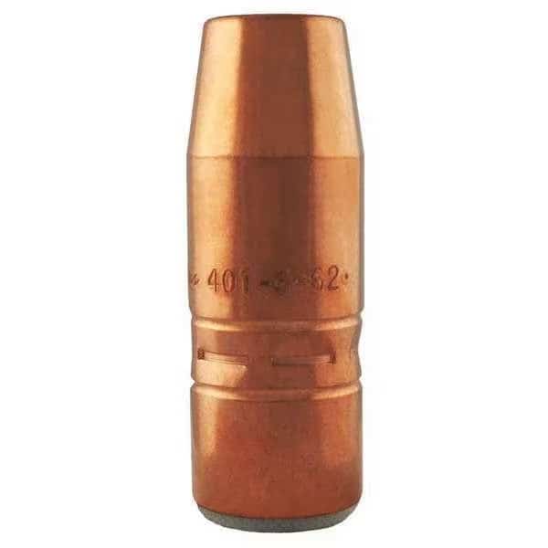 TREGASKISS Cu Tapered MIG Weld Nozzle, Mfr#: 401-5-62, TREGASKISS