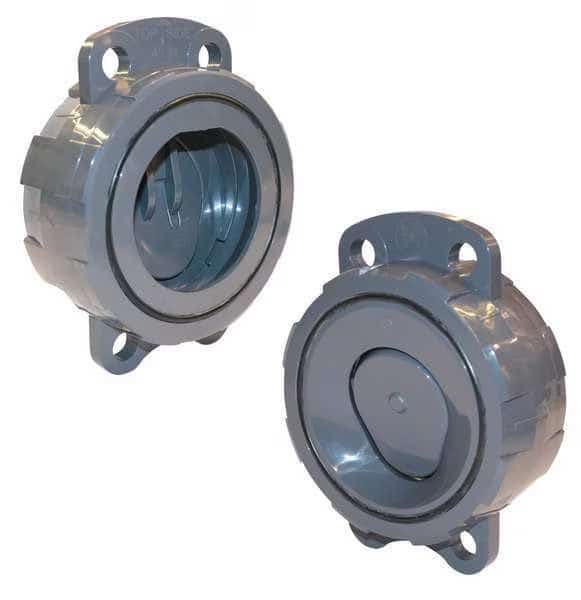Check Valve, Wafer, 4", PVC/EPDM, Hayward Flow Control, Mfr#: WCV1400E