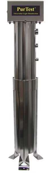 36 in "L, 4 in Size, UV Water Sterilizer