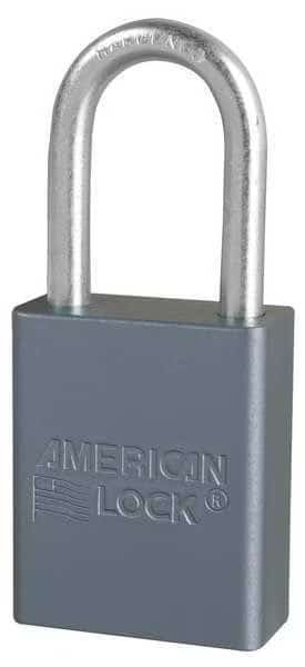 Lockout Padlock, KA, Silver