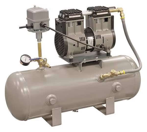 Tank Vacuum System, 1/2 HP, 10 gal. Tank