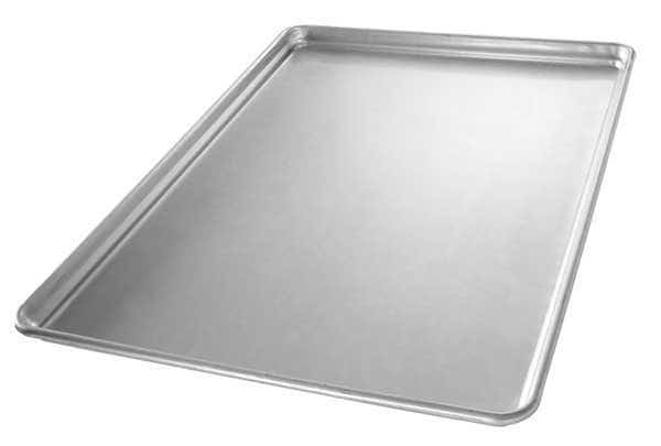 Stayflat Sheet Pan, 25-7/8x17-7/8 In, Alum