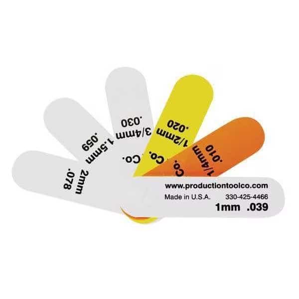 Feeler Gauge, 0.236 In Thick, 3 In L Blade