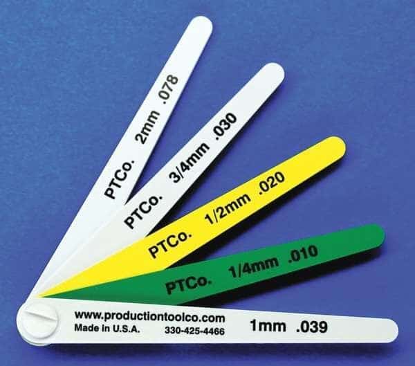 Feeler Gauge, 0.177 In Thick, 4 In L Blade