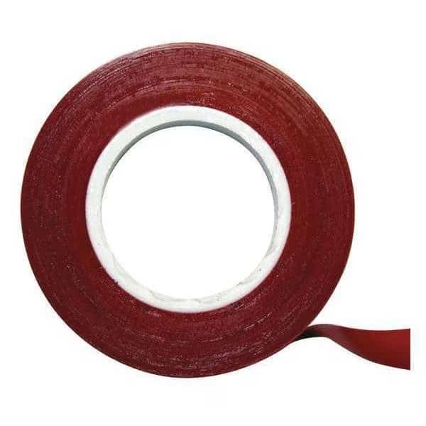 Chart Tape, 1/4 In W x 27 Ft L, Red