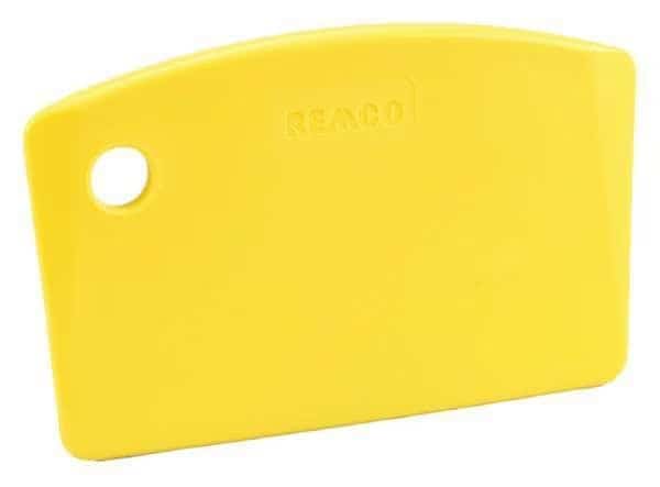 Mini Bench Scraper, 5-1/2x3-1/2 in, Yellow