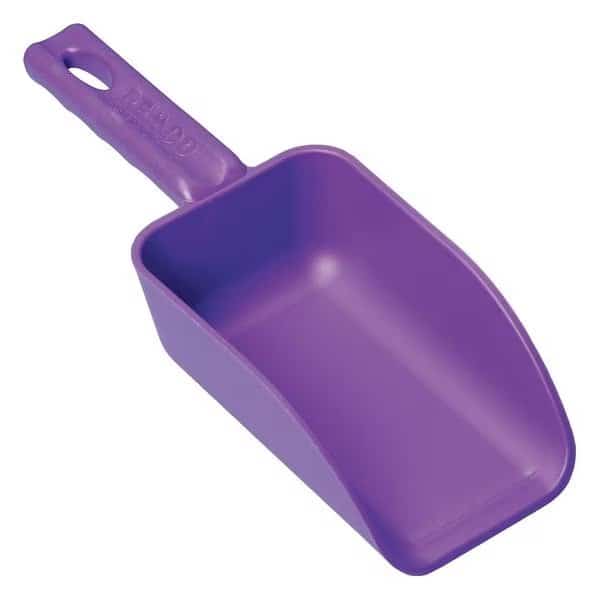 Mini Hand Scoop, 16 oz., Purple, Poly