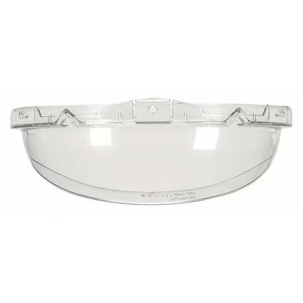 Chin Protector, Clear, Polycarbonate, Mfr#: 10149029, MSA