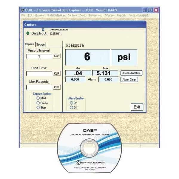 Data Acquisition System, 6 ft. Wire