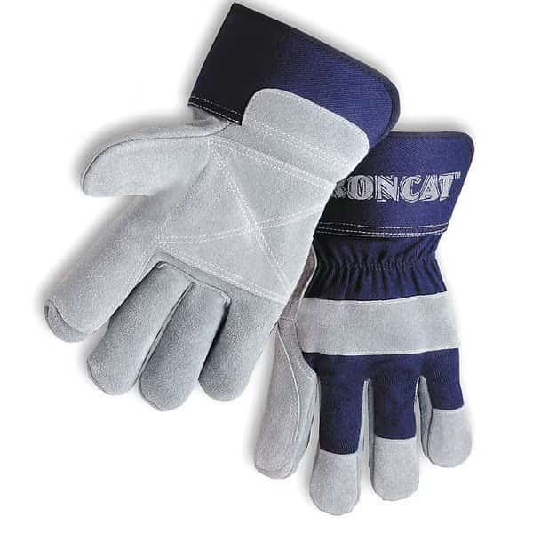 Heavy Split Gloves, Leather, XL, PK12