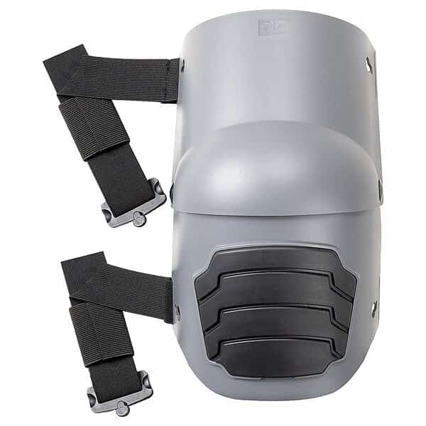 Knee Pad, Hard Shell; Ariculating, Foam Pad, Plastic Cap, Quick Snap Clip Closure, 2 Straps