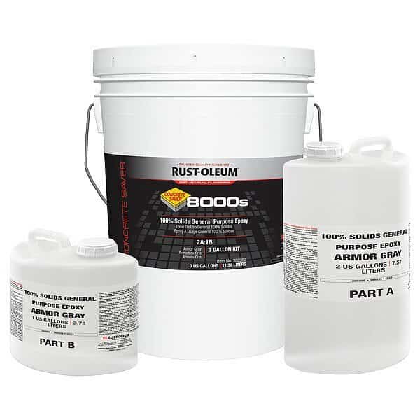 Epoxy Coating, Flat Finish, Armor Gray, Solvent Base