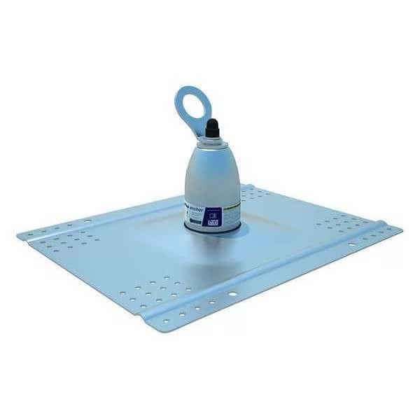 Roof Top Anchor - For Metal, Concrete, Wood Roofs, Silver