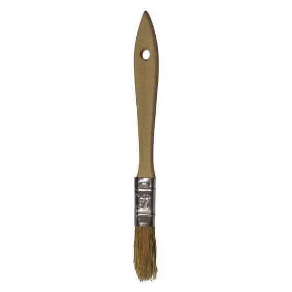 1/2" Flat Sash Soft, Nylon Bristle, Paint Brush, Wood Handle