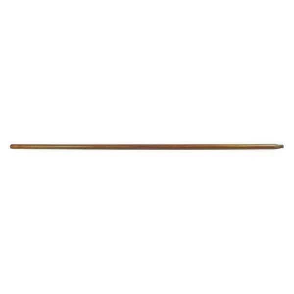 60" Handle, 1 1/8 in Dia, Tan, Wood