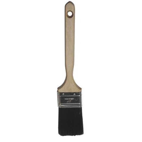 2" Flat Sash Soft, Nylon/Polyester Bristle, Paint Brush, Wood Handle