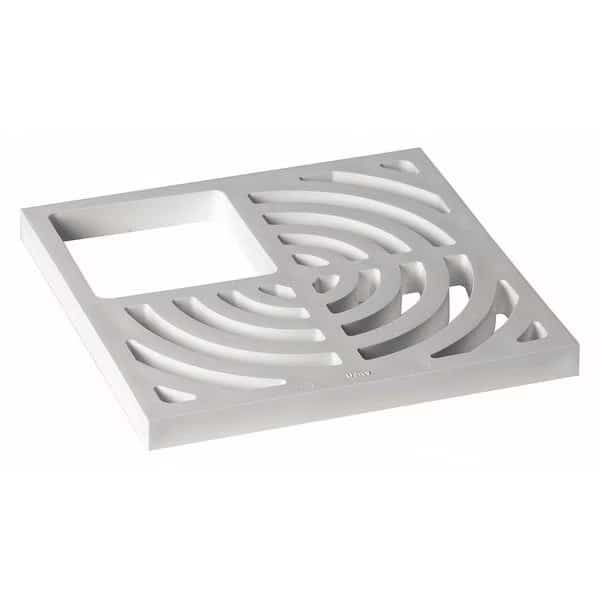 3/4" Pipe Dia., PVC, Floor, Floor Sink Three-Quarter Top Grate, Oatey, Mfr#: 42752