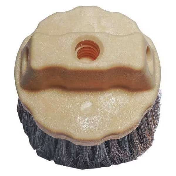 4 1/2 in W Window Brush, Not Applicable L Handle, 4 1/2 in L Brush, Black, Wood, 5 in L Overall