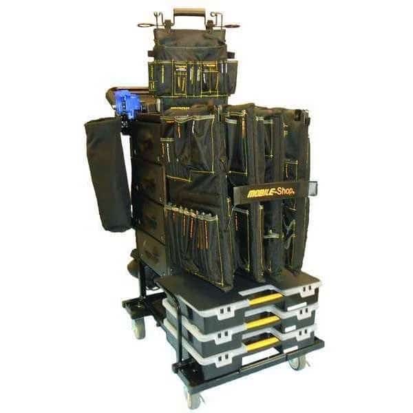 Complete PM Cart with Vise & Complete Tool Bag, No Drill