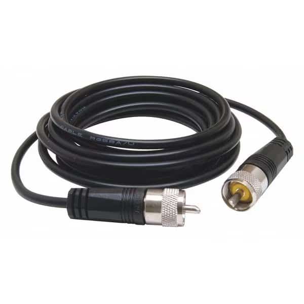 Coax Cable, PL-259 Connector, 9 ft., ROADPRO, Mfr# RP-9CC