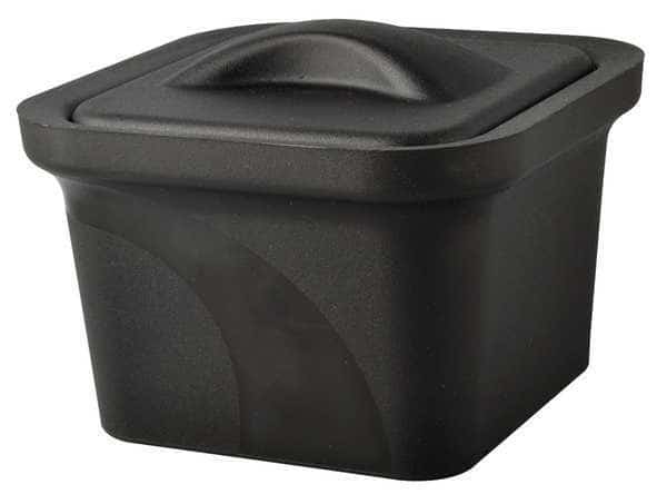 Ice Pan with Lid, Black, 1L