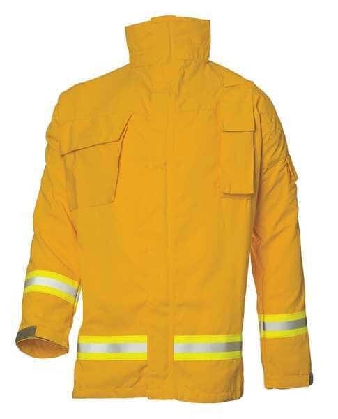 Interface Coat,S,Yellow,Zipper, Mfr#: FC102-S, COAXSHER