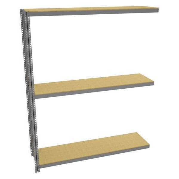 Boltless Shelving Unt, 96inWx24inDx120inH, TENNSCO, Mfr# ZLE10-9624A-3D