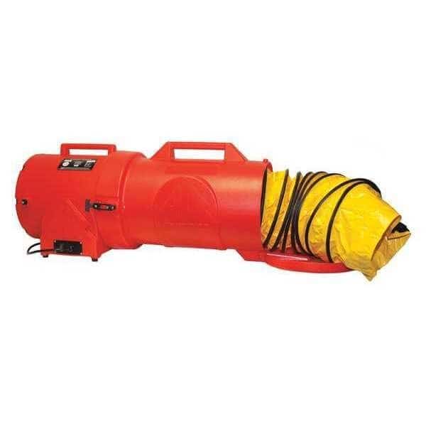 Portable Fan, 12 in., 115VAC, 25 ft. Duct