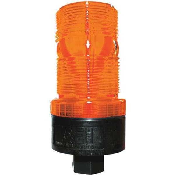 Warning Strobe,Amber,LED,120VAC, Mfr#: M490 LED A, RAILHEAD GEAR
