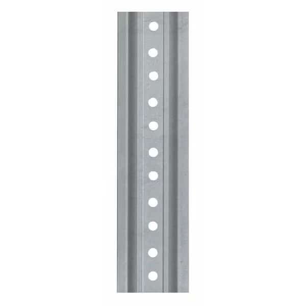 Sign Post, U-Channel, , Steel Galvanized, Galvanized, 6 ft. L, 7/8" D