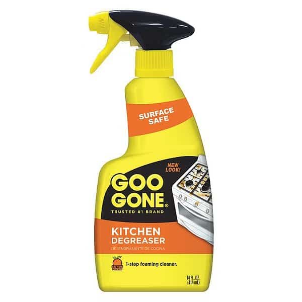 Kitchen Degreaser, 14 Oz Trigger Spray Bottle, Liquid, Clear