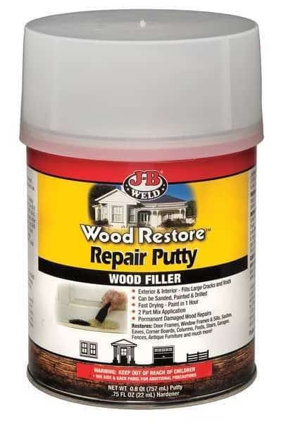 Putty 32 oz Size, Can Taupe Wood Restore, J-B WELD, Mfr# 40004