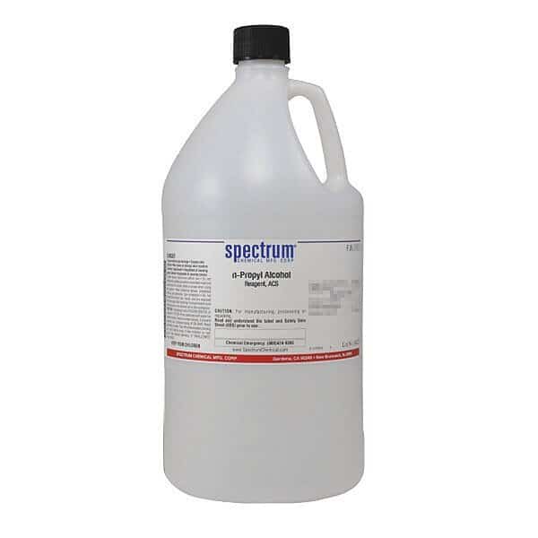 n-Propyl Alcohol, Reagent, ACS, 4L