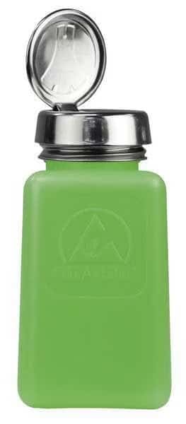 Bottle, One-Touch Pump, 6 oz, Green