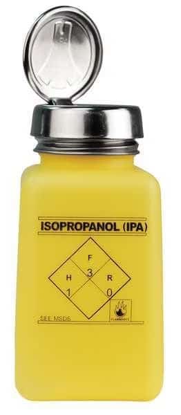 Bottle, One-Touch Pump, 6 oz, Yellow
