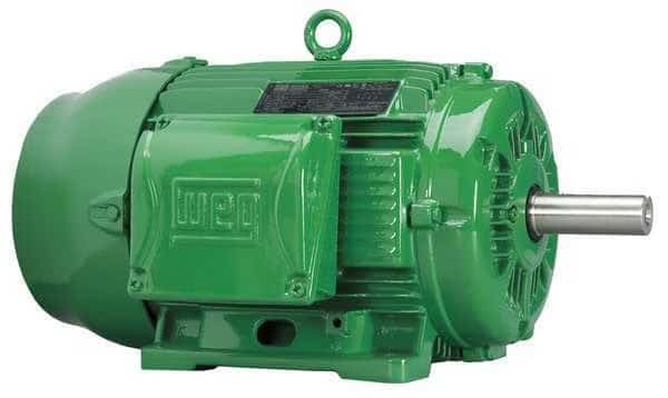 GP Motor,20 HP,1,180 RPM,230/460V,286T, Mfr#: 02012EG3E286T-W22, WEG