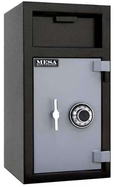 Depository Safe with Combination Dial 110 lb, 1.4 cu ft, Steel