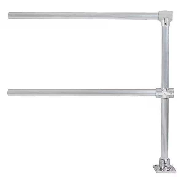 Handrail Extension, 96 in., Aluminum Mil, Hollaender, Mfr#: 50340