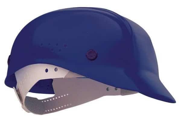 Bump Cap, Front Brim, Polyethylene, Pinlock Suspension, Navy, Fits Hat Size One Size Fits Most