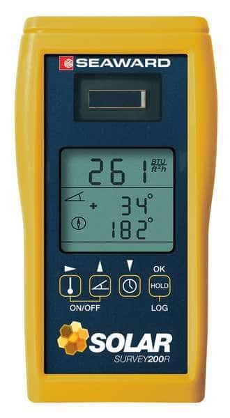 Solar Irradiance Meter, W Datalogging