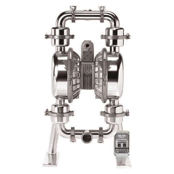 Sanitary Diaphragm Pump 3A,PTFE,2", Mfr#: SP3A20SST, STANDARD PUMP