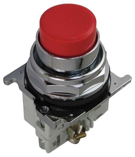 Non-Illuminated Push Button, 30mm, Metal, EATON, Mfr# 10250T25R