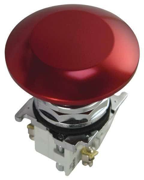 Cutler-Hammer Non-Illuminated Push Button, 30mm, Metal, EATON, Mfr# 10250T172-53