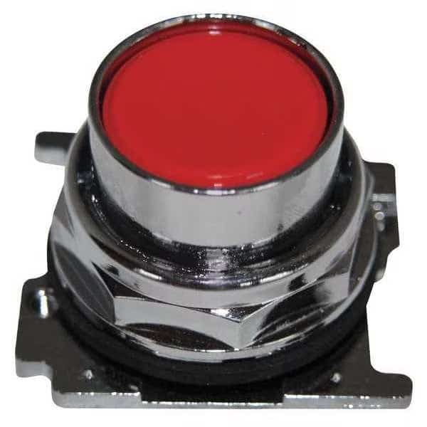 Cutler-Hammer Non-Illum Push Button Operator, 30mm, Red, Standards: CE, CSA, UL, EATON, Mfr# 10250T102