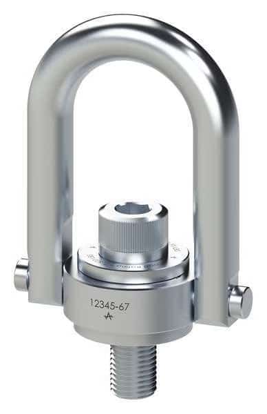 Hoist Rng, Bolt-On, 3/4-10in, 50 ft.-lb, 1in