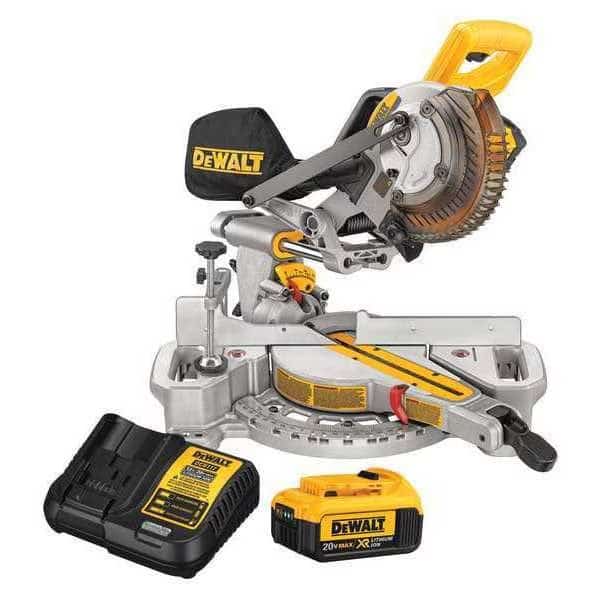 20V MAX* 7 1/4" Sliding Miter Saw (w/Battery & Charger)