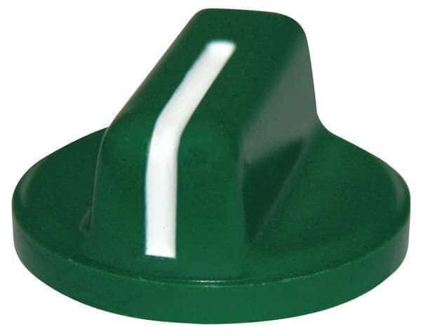 Selector Switch Knob, Lever, Green, 30mm, EATON, Mfr# 10250TKG