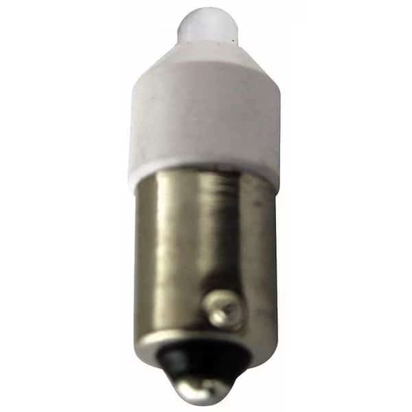 Miniature LED Bulb, 120 Volts, White, EATON, Mfr# E22LED120WN