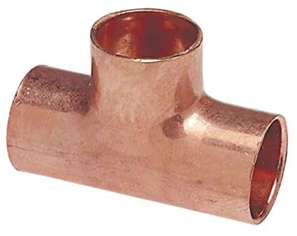 1-1/4" x 3/4" x 3/4" NOM C Copper Reducing Tee